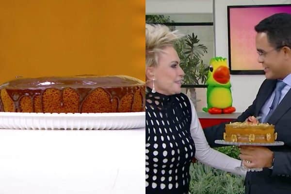 Ana Maria Braga fica com dó de jornalista que ganhou ‘bolinho chinfrim’ e surpreende repórter: “O que vale é a intenção” (Reprodução)