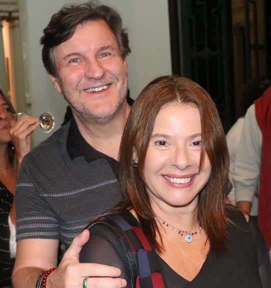 Ator e esposa (Foto: Reprodução)