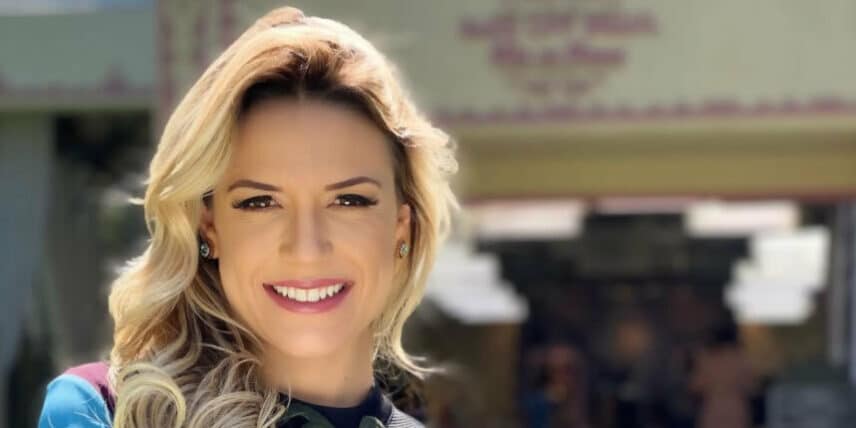 Beca Milano, do Bake Off, tem relacionamento com gato do SBT (Foto: Reprodução)