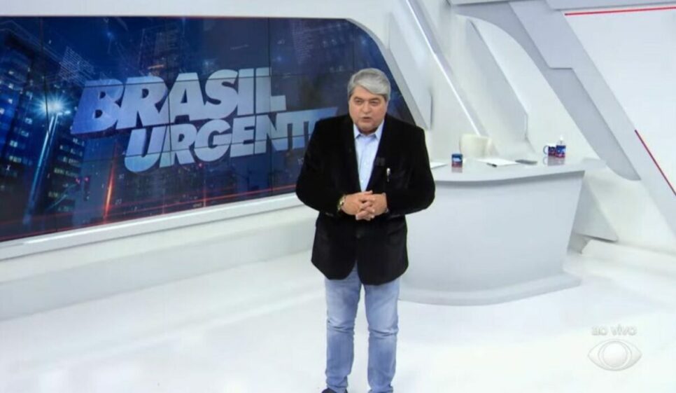 Datena entrega estar passando mal ao vivo e desabafa na Band (Foto: Reprodução/Internet)