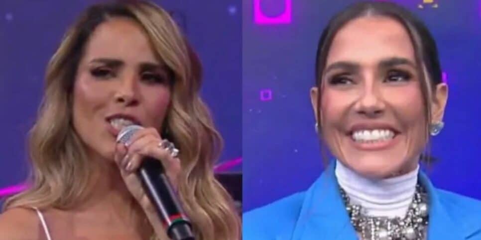 Deborah Secco explica reação durante apresentação de Wanessa (Foto: Reprodução)