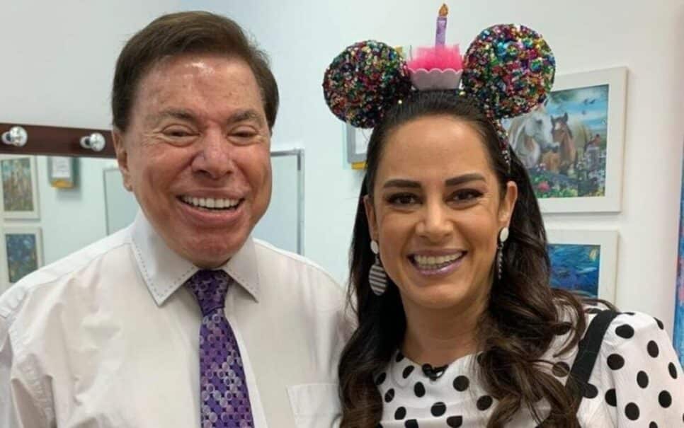 Silvia Abravanel celebra os 92 anos de Silvio Santos e choca fãs