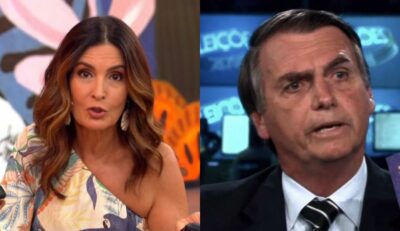 Imagem do post Fátima Bernardes se pronuncia e sai em defesa de jornalista atacada por Bolsonaro