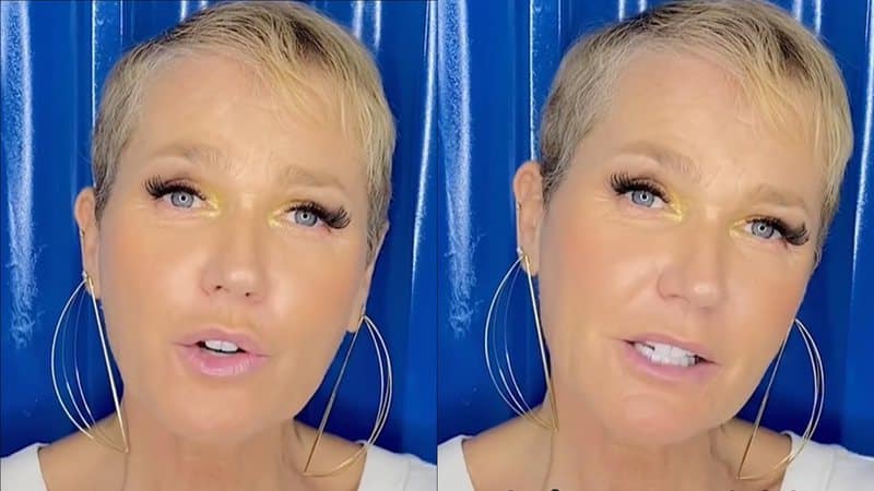 Xuxa Meneghel escancara vídeo arrasador e assume tristeza (Foto: Reprodução)