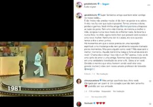 Geraldo Luís faz carta aberta e Simony, com câncer, desmorona com relato do apresentador e faz questão de responder (Foto: Reprodução / Instagram)