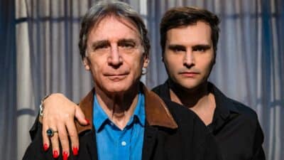 Herson Capri e Leandro Luna em peça (Foto: Reprodução)