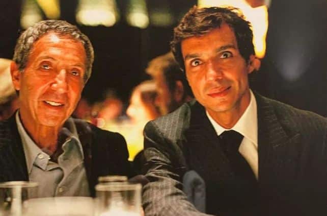 Abílio Diniz ao lado do filho João Paulo Diniz (Foto: Reprodução)