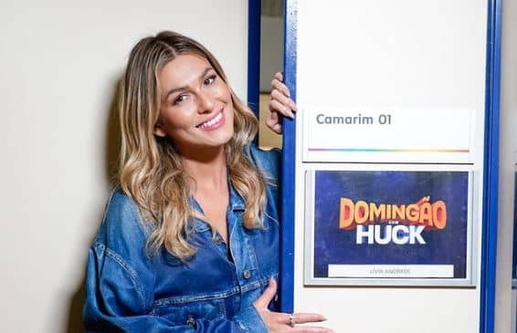 A famosa ex-apresentadora do SBT não agradou a plateia do Domingão da Globo (Foto: Reprodução)