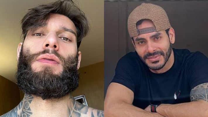 Lucas Lucco e ex-BBB Rodolffo (Foto: reprodução)