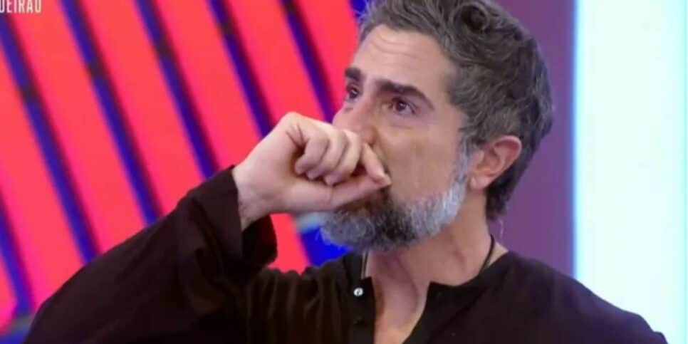 Marcos Mion cai no choro e faz desabafo em meio às lágrimas (Foto: Reprodução)