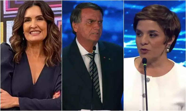 Fátima Bernardes se pronuncia e sai em defesa de jornalista ofendida por Bolsonaro (Reprodução)