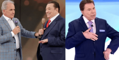 Raul Gil faz Otávio Mesquita chorar e cita Silvio Santos (Foto: Reprodução)