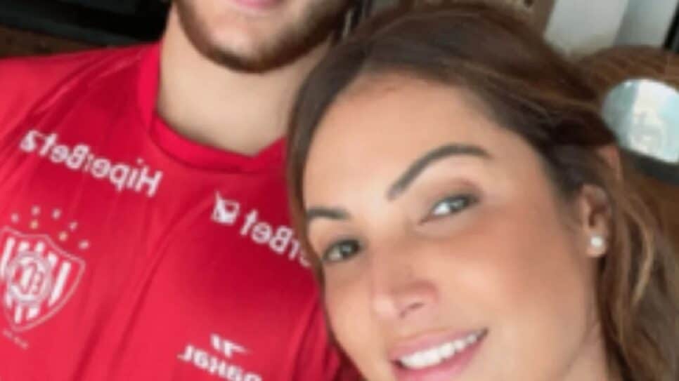 Patrícia Poeta e o filho (Foto: Reprodução)