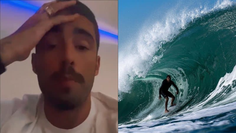 Pedro Scooby sofre acidente de surfe e precisa de tratamento especial com células-tronco: “Rompimento” (Reprodução)