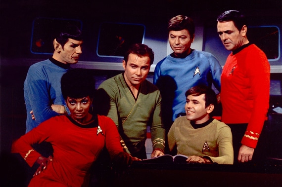 Elenco da série original de Star Trek dos anos 1960 (Foto: Reprodução)