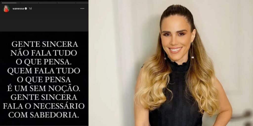 Wanessa Camargo manda recado em rede social (Foto: Reprodução)