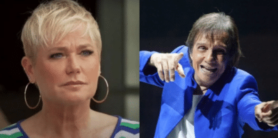 Xuxa Meneghel se irrita com ordem dada por Roberto Carlos (Foto: Reprodução)