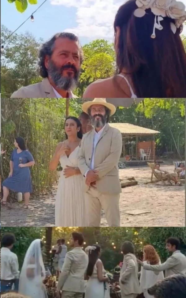 Em sua reta final, está cada dia mais próximo do público se emocionar ao ver cenas finais do tão aguardado casamento de Filó e José Leôncio, em Pantanal - Foto: Reprodução