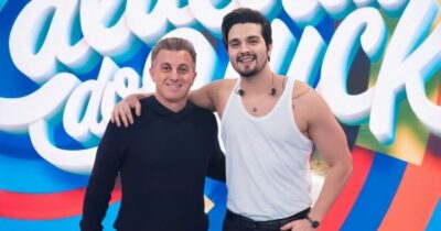 Luan Santana e Luciano Huck (Foto: Reprodução)