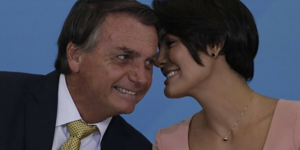 Bolsonaro e Michelle Bolsonaro acabam com relação após derrota (Foto Reprodução)