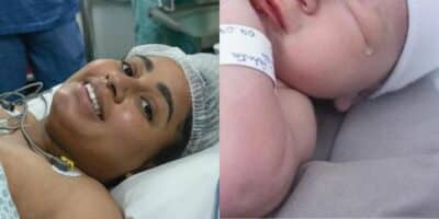 MC Loma coloca fim no suspense e revela o rosto da filha Melanie; veja foto  - Reprodução