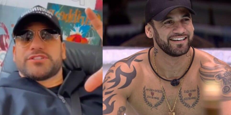 Sem pudor, ex-BBB Hadson Nery detalha tamanho do dote em vídeo: "É só medir"