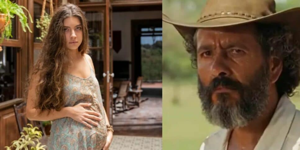 Filha de Juma brinca com Zé Leôncio, já morto, e herda poder da mãe: ‘Só viro onça quando tô com reiva’