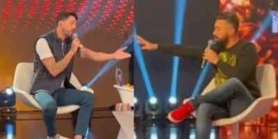 Gravação em Hora do Faro tem bate-boca entre Bruno e Rico por causa de Sonia Abrão - Foto: Reprodução