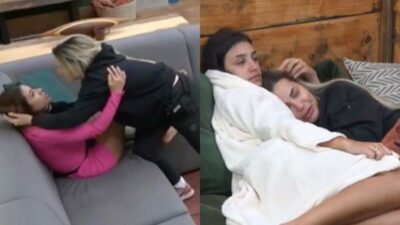 Deolane Bezerra se despede de amigas (Foto: Reprodução/ Record Tv)