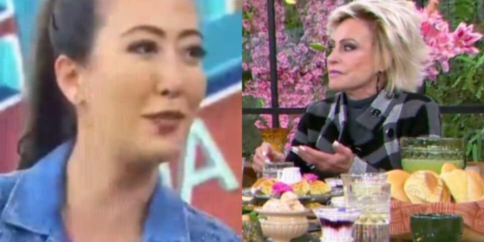 Ana Maria Braga causa climão no Mais Você com Ju Massaoka (Foto: Reprodução)