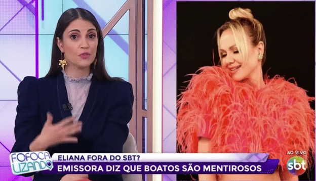 Chris fala sobre ida de apresentadora do SBT para Globo no Fofocalizando (Foto: Reprodução)