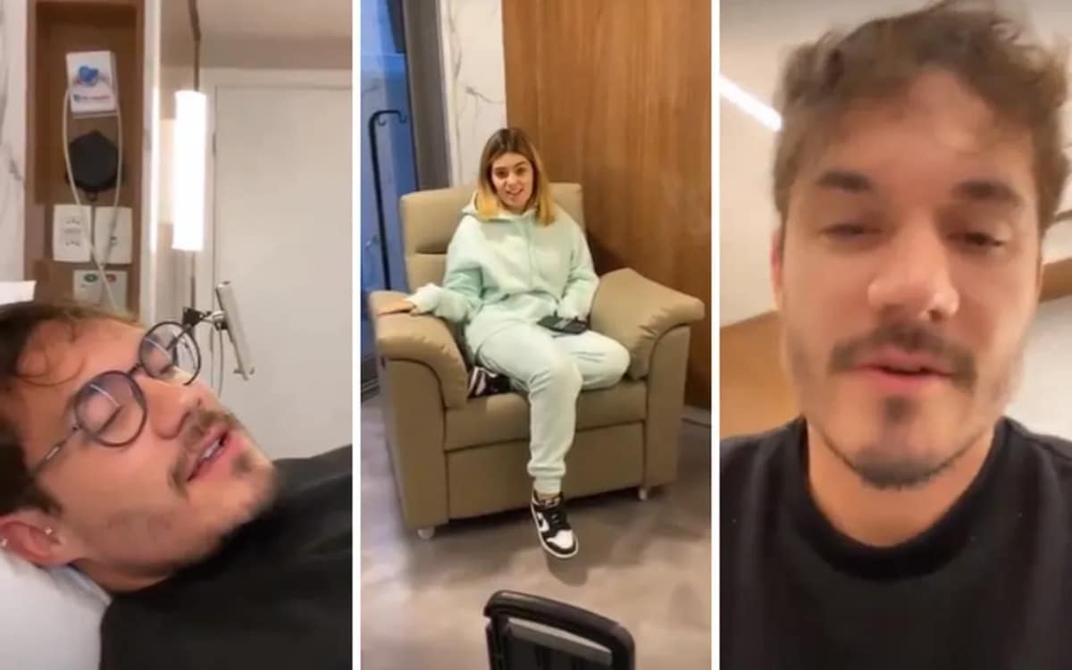 Eliezer relata motivos para realizar rinoplastia e mostra que esteve acompanhado de sua namorada Viih Tube, Foto: Reprodução/Internet