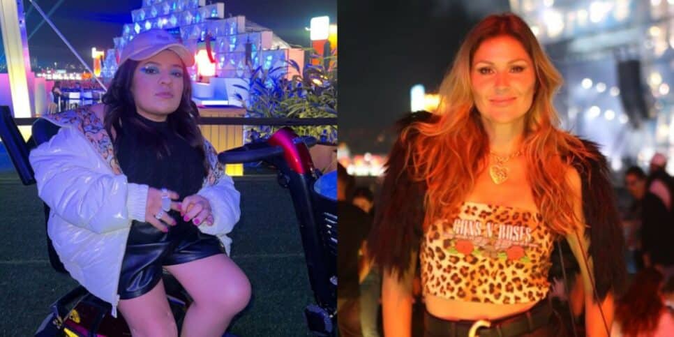 Ellen Jabour se pronuncia após confusão com Pequena Lô no RiR (Foto: Reprodução)