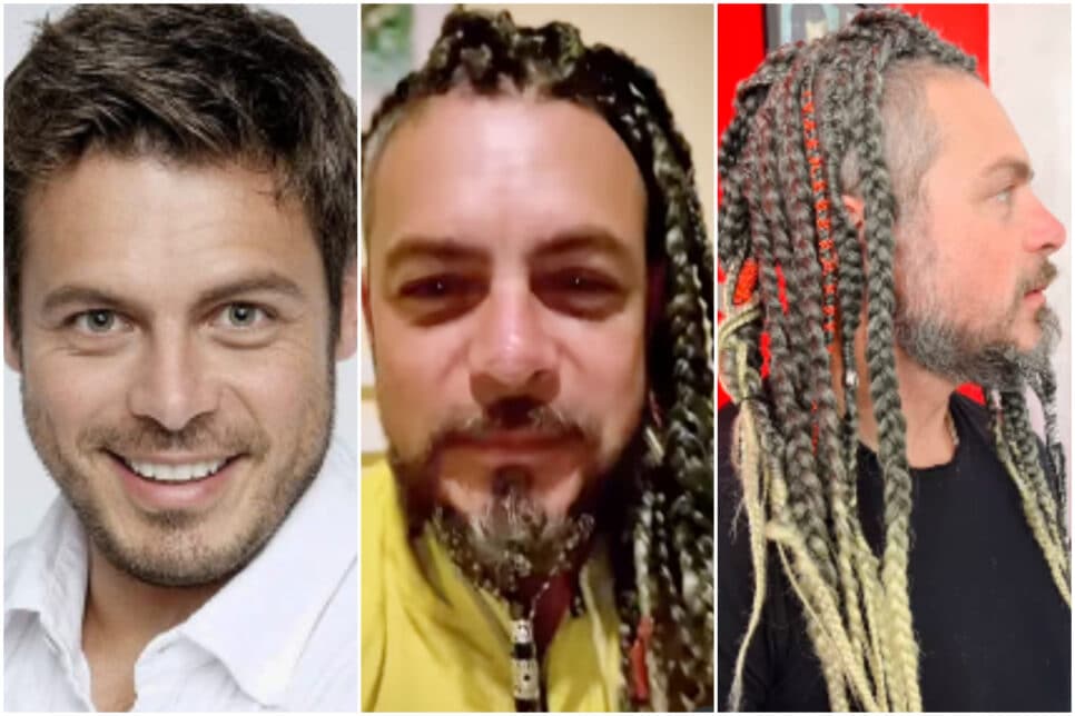 Com barba e tranças, Luigi Baricelli explica mudança na aparência