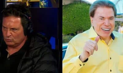 Luís Ricardo revela que Silvio Santos já surtou durante programa Foto: Reprodução