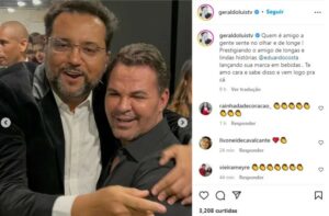 Apresentador da Record TV, Geraldo Luís abre o coração e fala sobre situação com o cantor Eduardo Costa (Foto: Reprodução / Instagram)