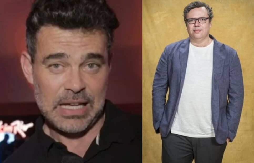 Casado com autor da Globo João Emanuel Carneiro, Carmo Dalla Vecchia leva bronca do marido por saia no Rock in Rio: "Tira agora" (Foto: Reprodução / Instagram)