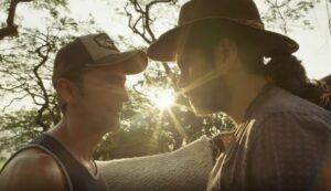 José Lucas e Trindade na novela Pantanal (Foto: Reprodução / Globo)