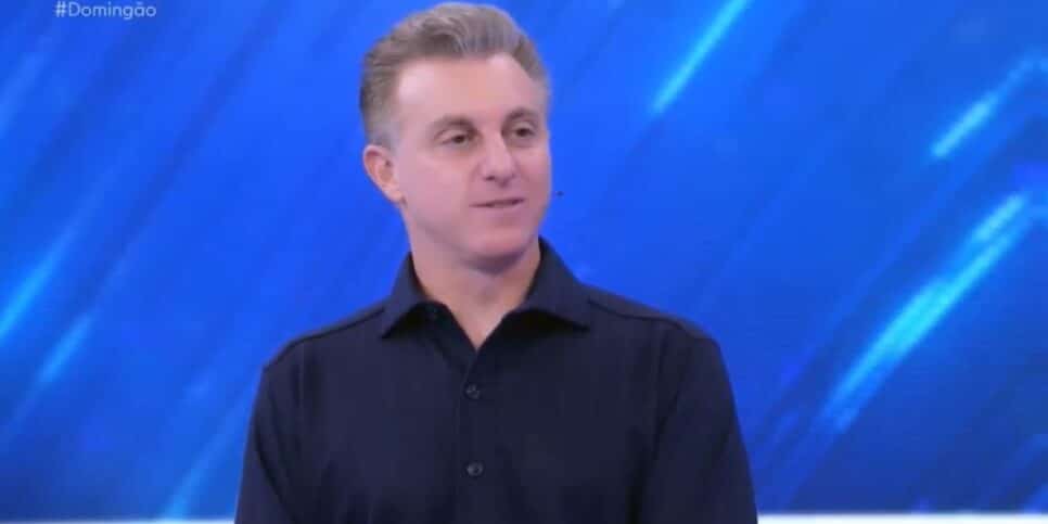 Luciano Huck no Domingão (Foto: Reprodução)