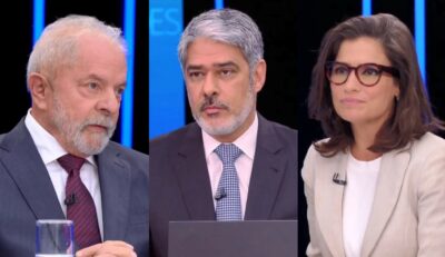 Lula fala de situação que viveu com William Bonner e o que ele fez em um dos debates na Globo (Foto: Reprodução)