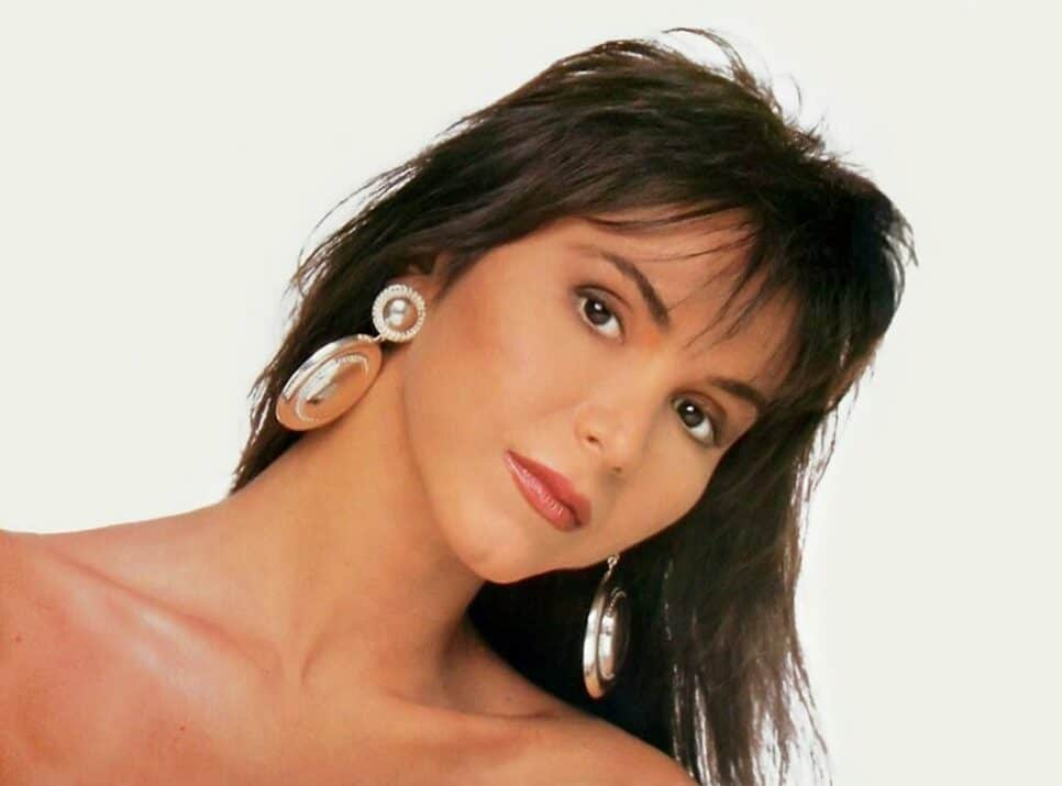 Rosana nos anos 1980 (Foto: Reprodução)