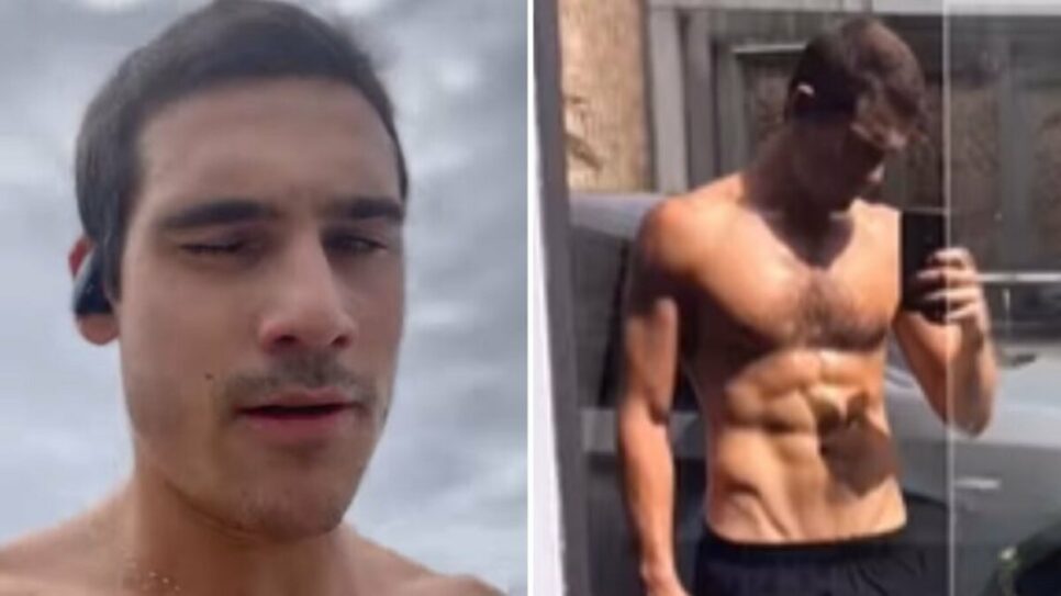 Nicolas Prattes treina sem cueca e deixa volume aparente: "Foi malhar armado?", Foto: Reprodução/Internet