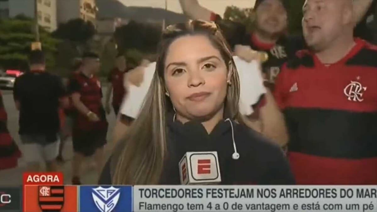 Jéssica Dias comenta sobre o caso e agradece o apoio da ESPN e dos telespectadores, Foto: Reprodução/Internet