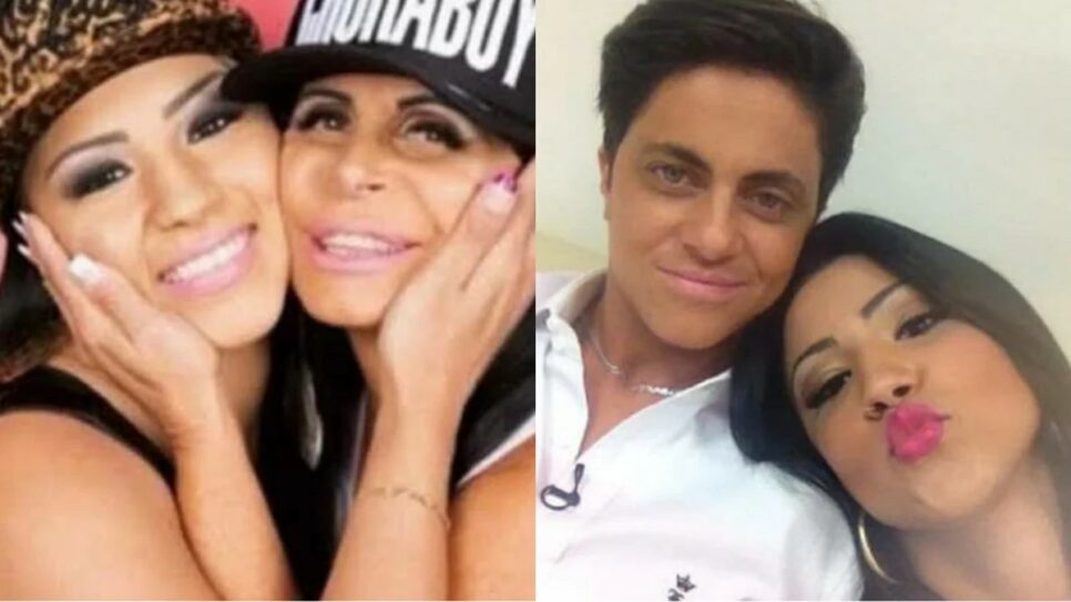 Jenny Miranda, filha de consideração de Gretchen, ataca Thammy (Foto: Reprodução)
