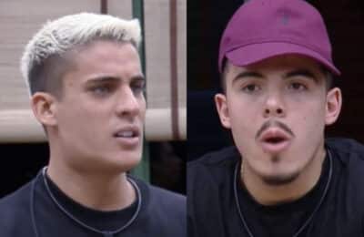 Imagem do post A Fazenda 14: Tiago bebe demais, briga feio com Thomaz e ameaça desistir do reality: “Beija homem”