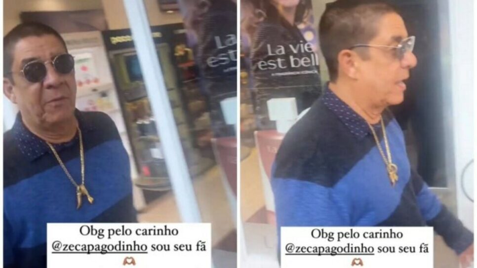 Zeca Pagodinho sem paciência se recusa a tirar foto com fã, Foto: Reprodução/Internet