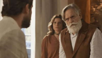 Atriz aponta mau hálito em personagem de Mar do Sertão Foto: Reprodução