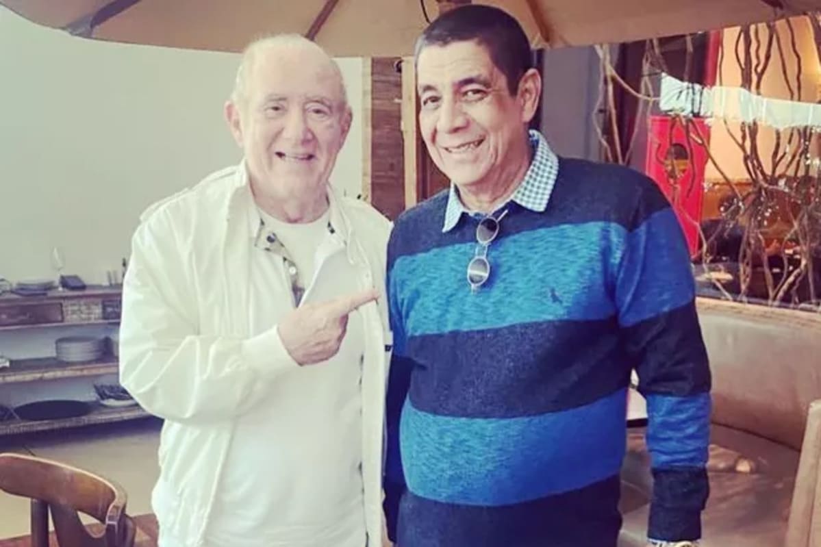 Renato Aragão e Zeca Pagodinho juntos, Foto: Reprodução/Internet