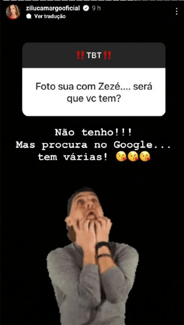 A empresária respondeu uma pergunta sobre Zezé Di Camargo nas redes sociais (Foto: Reprodução)