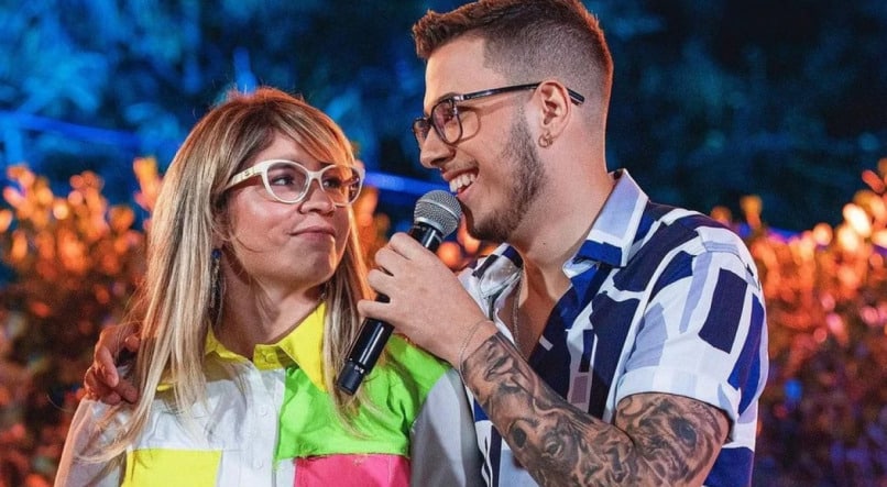 Marília Mendonça e João Gustavo (Foto: Reprodução)